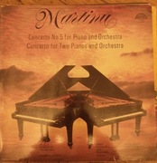 Płyta winylowa Martinu Koncert na dwa fortepiany i orkiestrę