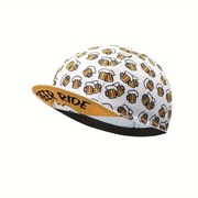 Czapeczka kolarska Beer Ride biała