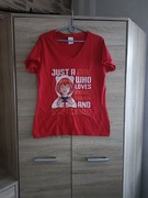 Czerwona koszulka Anime