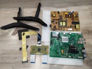 Części; main, zasilacz, tcon,nóżki TV 4k Hyundai ULS49TS292