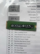 Dysk Samsung 860 EVO 500GB M.2 SATA III SMART 99 % 661 godzin