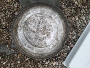 Metalowe wiadra wiatromex  wiadra z podziałka trzy sztuki