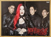 NEW YEARS DAY - Plakat z 2019 r. - Format A3 (ok. 40 x 29 cm) - NOWY!