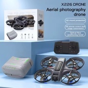 Mini Dron VR RC X266 4K HD z Podwójną Kamerą, 6-osiowy, Zabawka RC, Prezent