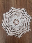 SERWETKA WYKONANA  NA SZYDEŁKU śr. 22 cm  (5)