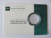 Numizmatyka blister na monetę polską 10 zł