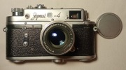 Aparat fotograficzny ZORKI 4, analogowy