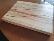 Deska do krojenia  z jesionu i egzotyka