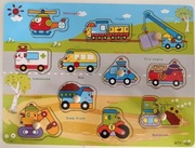 Puzzle Układanka drewniana Transport Icom Polska