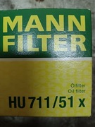 Filtr oleju MANN-FILTER HU 711/51 x