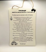 Dyplom na zdanie prawa jazdy! Pomysł na prezent!