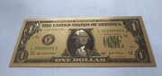 Banknot plastykowy USA 1 dolar 