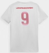 4F KOSZULKA KIBICA MĘSKA RL9 x 4F TSM950 BIAŁA XL