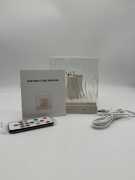 PROJEKTOR ZORZY POLARNEJ LED RGBW LAMPKA NOCNA KOSTKA + PILOT EFEKT WODY