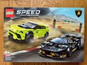 Nowe LEGO 76899 Speed Champions - Lamborghini Urus i Lamborghini Huracán