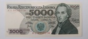 5000 zł 1982 seria AU stan 1/UNC idealny !!