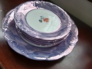 Wawel Fryderyka komplet deserowy 6+1 z okresu PRL 