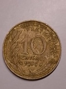 Republioue Francaise, - 10 centime 1989 Rok