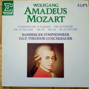 Mozart. 6 Symfonii. 3 LP's. Erato