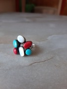 Unikatowy srebrny pierścionek