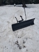 Lemiesz do odśnieżania do traktorków Husqvarna + łańcuchy