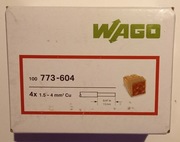 WAGO Szybkozłączka Złączka na drut 4X4 mm 773-604 100 szt