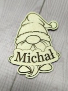 Magnesy Skrzat Imię Personalizacja Sklejka brzozowa 