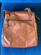 Torebka Spikes&Sparrow - skóra nat. - mało używana - można nosić jak plecak