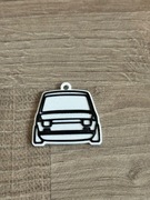 Stylowy Brelok Druk 3D Polski Fiat 126p maluch Dodatek dla Fana Motoryzacji