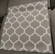 poduszka ozdobna szara z motywem orientalnym