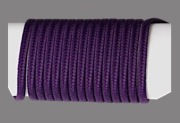 Sznurek sutasz wiskoza 3mm ciemny fioletowy połysk PEGA