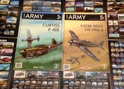CARD ARMY FW-190 A-8 plus CURTISS P-40E z KOŁAMI