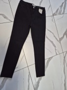 Czarne rurki jeans r.42 