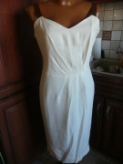 Aryton sukienka cudna SEXI z brązowymi taśmami 38 NOWA