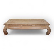 9189 Duży stolik, solidny lity, ława kolonialna 