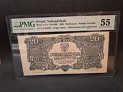 20 zł 1944 rok seria CA461935 obowiązkowym