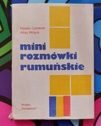 Mini rozmówki rumuńskie 1984 PRL ANTYKWARIAT 