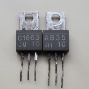 Tranzystory 2SA835 2SC1663 