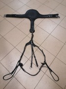 Kavalkade X-Secure popręg 125cm Full/Cob  z napierśnikiem i wytokiem 