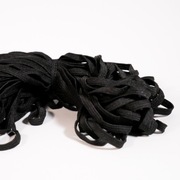 GUMKA Do Szycia Maseczek płaska 5 mm, czarna 20 m