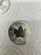 Liść Klonowy 1 uncja Srebra