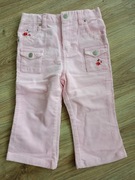 Spodenki dziecięce sztruksowe rozm.92