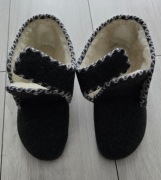 Obuwie ciepłe damskie na rzep Żel-But - R.39-NOWE 