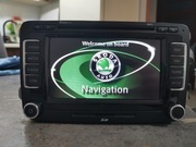 SKODA Nawigacja RNS 510 1Z0035680A 5238 Polskie menu z mapami 8557 V17+KOD