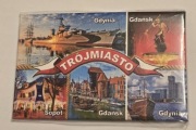 Magnes na lodówkę TRÓJMIASTO Sopot Gdynia Gdańsk Hel Jurata Jastarnia(43)  
