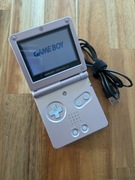 Game Boy Advance SP - Różowy - Pearl Pink - Konsola