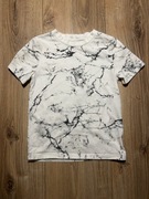 Biała koszulka dziecięca H&M rozmiar 134/140