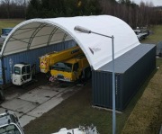 Zadaszenie Kontenerowe 40ft | DLT3340S 10mx12m