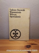 tadeusz borowski - wspomnienia, wiersze, opowiadania. PIW 1974