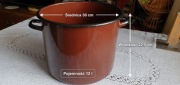 Garnek emaliowany 12 L